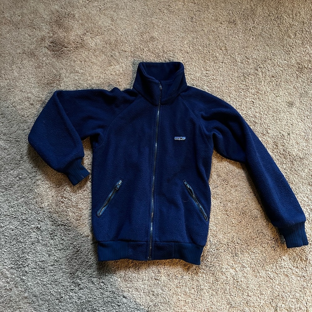 Vintage Patagonia High Pile Fleece Full Zip Jacket